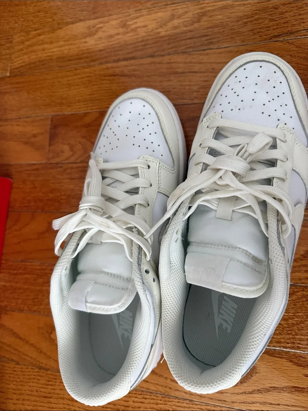 Nike Low-Top Sneakers in Off-White and Cream